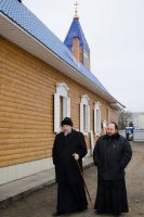 Рабочий визит в храм св.мч. Иоанна Воина г.Жлобина