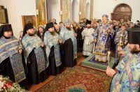 Всенощное бдение в канун празднования Козельщанской иконы Божией Матери