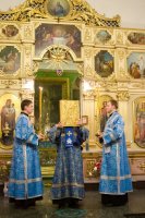 Всенощное бдение в канун празднования Козельщанской иконы Божией Матери