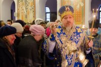 Всенощное бдение в канун празднования Козельщанской иконы Божией Матери