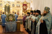 Всенощное бдение в канун празднования Козельщанской иконы Божией Матери