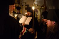 Всенощное бдение в канун празднования Козельщанской иконы Божией Матери