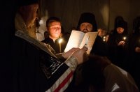 Всенощное бдение в канун празднования Козельщанской иконы Божией Матери