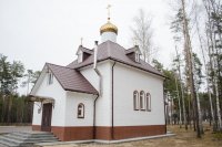 Преосвященнейший Стефан с рабочим визитом посетил строящуюся часовню св.Дионисия Полоцкого Преосвященнейший Стефан с рабочим визитом посетил строящуюся часовню св.Дионисия Полоцкого