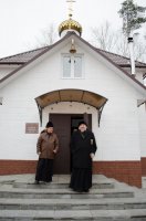 Преосвященнейший Стефан с рабочим визитом посетил строящуюся часовню св.Дионисия Полоцкого Преосвященнейший Стефан с рабочим визитом посетил строящуюся часовню св.Дионисия Полоцкого