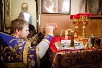 Божественная литургия в день обретения главы Иоанна Предтечи Божественная литургия в день обретения главы Иоанна Предтечи