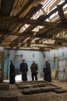 Преосвященнейший Стефан совершил рабочую поездку на место строительства нового храма