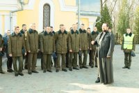 Курсанты военно-транспортного факультета БелГУТа с экскурсией посетили Свято-Петро-Павловский кафедральный собор г.Гомеля