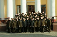 Курсанты военно-транспортного факультета БелГУТа с экскурсией посетили Свято-Петро-Павловский кафедральный собор г.Гомеля