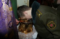 Курсанты военно-транспортного факультета БелГУТа с экскурсией посетили Свято-Петро-Павловский кафедральный собор г.Гомеля