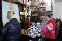 Продолжается Крестный ход  ковчега с частицей мощей святой блаженной Матроны Московской и древней святыни - чудотворного Креста с частицей Ризы Господней