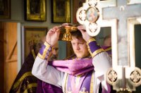 Божественная литургия Преждеосвященных Даров в храме св.Николая Чудотворца г.Добруша Божественная литургия Преждеосвященных Даров в храме св.Николая Чудотворца г.Добруша