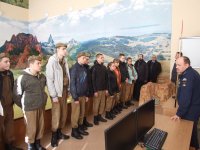 Воспитанники ВПК «Честь» посетили Рязанское высшее воздушно-десантное командное училище имени генерала армии В.Ф. Маргелова