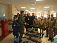 Воспитанники ВПК «Честь» посетили Рязанское высшее воздушно-десантное командное училище имени генерала армии В.Ф. Маргелова