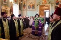 Всенощное бдение в канун Недели ваий (Вербного Воскресения), праздника Входа Господня в Иерусалим