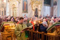 Божественная литургия в Неделю ваий (Вербного Воскресения)