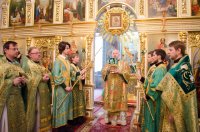 Божественная литургия в Неделю ваий (Вербного Воскресения)