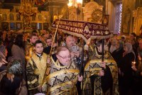 Утреня с погребением Плащаницы Утреня с погребением Плащаницы