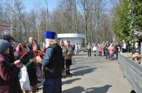 Благодатный Огонь в сопровождении передвижной звонницы доставлен в храмы Гомеля (ОБНОВЛЕНО)