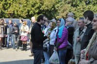 Благодатный Огонь в сопровождении передвижной звонницы доставлен в храмы Гомеля (ОБНОВЛЕНО)