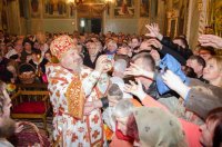 Преосвященнейший Стефан возглавил праздничные Пасхальные богослужения Преосвященнейший Стефан возглавил праздничные Пасхальные богослужения