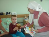 Пасхальные сувениры для 200 пациентов Республиканского центра радиационной медицины