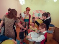 Пасхальные мероприятия для детей с церебральным параличом и спинномозговыми патологиями