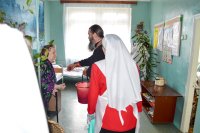 Сестры милосердия "святой мученицы Татианы" посетили отделение районной больницы и социально-педагогический центр г.Речицы