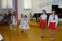 В рамках Пасхального фестиваля, состоялся праздничный концерт в ГУО «Речицкая детская школа искусств»