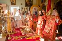 Божественная литургия в день иконы Божией Матери "Живоносный Источник"