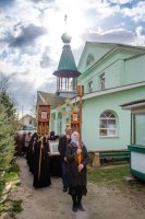 Божественная литургия в день иконы Божией Матери "Живоносный Источник"