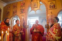 Божественная литургия в день иконы Божией Матери "Живоносный Источник"
