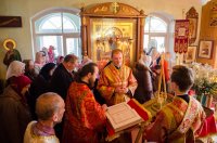 Божественная литургия в день иконы Божией Матери "Живоносный Источник"
