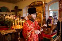 Божественная литургия в день иконы Божией Матери "Живоносный Источник"