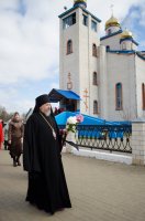 Божественная литургия в Преображенском храме г.Ветки