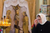 Божественная литургия в Преображенском храме г.Ветки