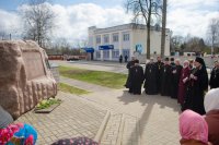 Божественная литургия в Преображенском храме г.Ветки