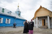 Преосвященнейший Стефан совершил рабочие поездки по строящимся храмам г.Жлобина