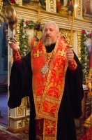 Вечернее богослужение в Свято-Петро-Павловском кафедральном соборе города Гомеля