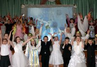 Театрализованное представление «Листая Библии страницы... Пасха Господня» состоялось в Рогачеве