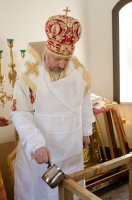 Божественная литургия и чин освящения часовни в честь Св. Дионисия Полоцкого на городском кладбище г.Светлогорска