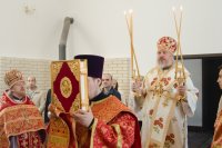 Божественная литургия и чин освящения часовни в честь Св. Дионисия Полоцкого на городском кладбище г.Светлогорска