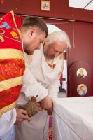 Божественная литургия и чин освящения часовни в честь Св. Дионисия Полоцкого на городском кладбище г.Светлогорска