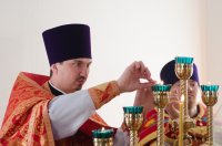 Божественная литургия и чин освящения часовни в честь Св. Дионисия Полоцкого на городском кладбище г.Светлогорска