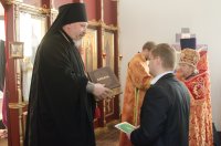 Божественная литургия и чин освящения часовни в честь Св. Дионисия Полоцкого на городском кладбище г.Светлогорска