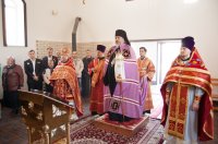 Божественная литургия и чин освящения часовни в честь Св. Дионисия Полоцкого на городском кладбище г.Светлогорска