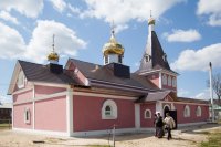 Божественная литургия и чин освящения часовни в честь Св. Дионисия Полоцкого на городском кладбище г.Светлогорска