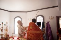 Божественная литургия и чин освящения часовни в честь Св. Дионисия Полоцкого на городском кладбище г.Светлогорска