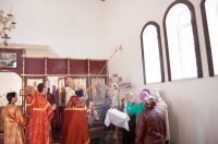 Божественная литургия и чин освящения часовни в честь Св. Дионисия Полоцкого на городском кладбище г.Светлогорска