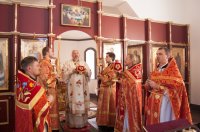 Божественная литургия и чин освящения часовни в честь Св. Дионисия Полоцкого на городском кладбище г.Светлогорска